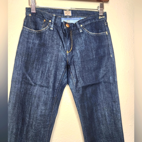 Gold Sign Misfit Dark straight leg jeans size 25 - Picture 2 of 9